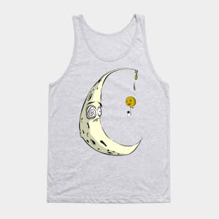 Trippy moon Tank Top